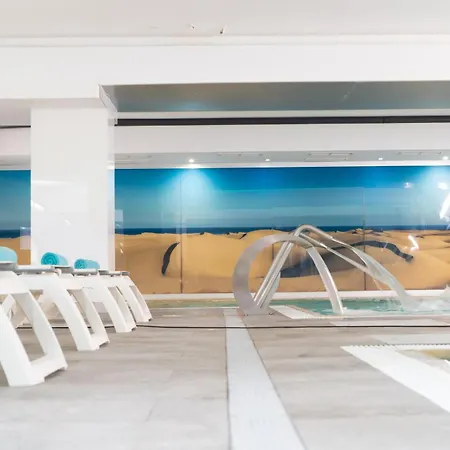 Daire Deluxe Sea View With Half Board, Only Adults, Pool, Playa Playa del Ingles (Gran Canaria)